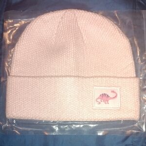 Pink Dinosaur Kids Beanie